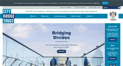 Desktop Screenshot of citybridgetrust.org.uk